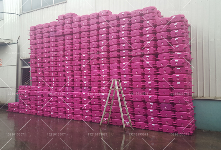 warehouse for 500x500x250mm floats