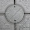 Plastic pontoon floating boat dock connect pins